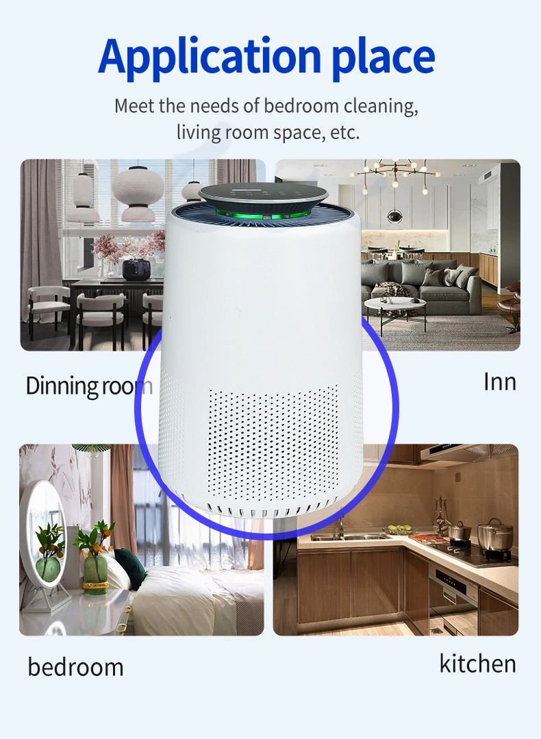 Smart air cleaner Desktop Smart HEPA Air Purifier with APP