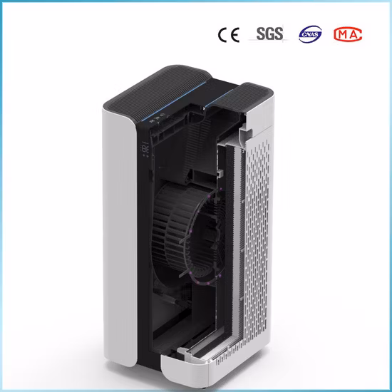 Olansi dernier meilleur 250m3h Cadr hôpital purificateur d'air bureau UVC H13 purificateur d'air WiFi purificateur d'air pour adultes enfants
